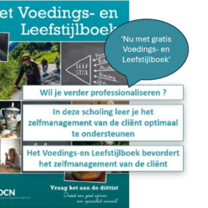 Zelfmanagement-ondersteuning met het Voedings-en Leefstijlboek.